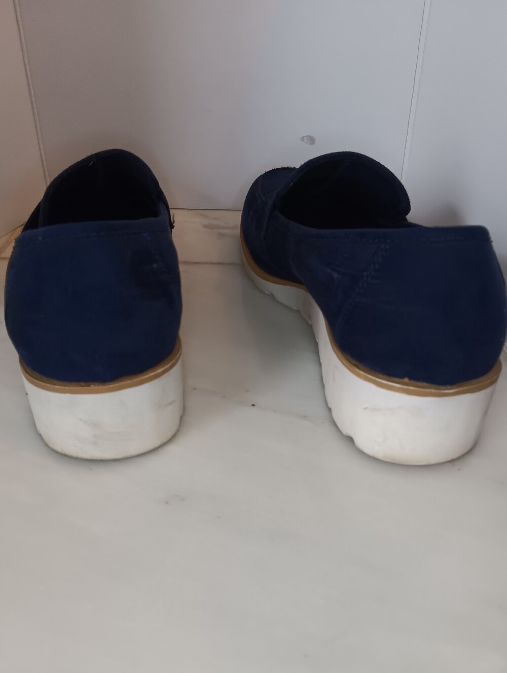 St John's Bay Women's Barrow Suede Loafers - Picture 6 of 7